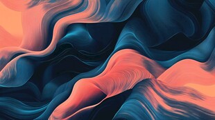 抽象流体花纹背景