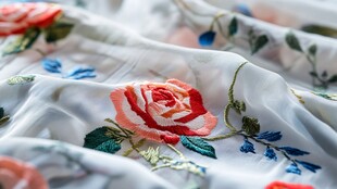 丝巾面料唯美背景