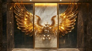 酒店电梯厅主题