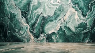 高清绿蓝大理石纹石材