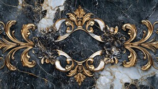 皇家蓝立体感浮雕背景