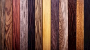 多种颜色木板木材