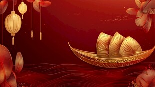 红金风插画