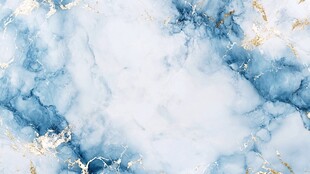 高清蓝色大理石纹理