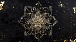 创意黑金璀璨星光盛典