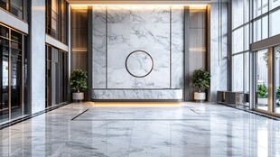 高端写字楼电梯厅