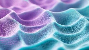 3d抽象连续凹凸肌理