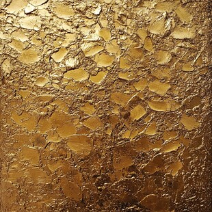 染色玻璃金黄背景