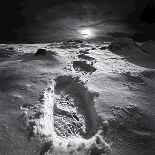 月球表面神奇地貌