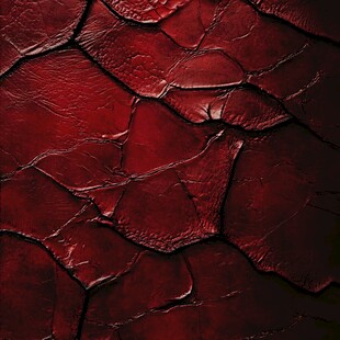 红色皮革素材