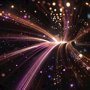 唯美光速背景