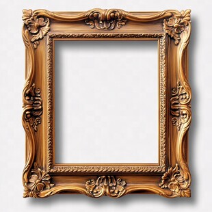 金色欧式相框