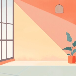 夏天居家场景图