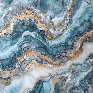 蓝色玛瑙石艺术背景