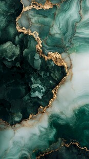 肌理彩色流体装饰画