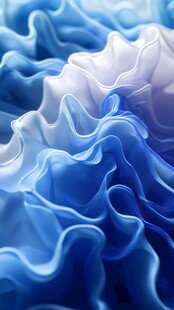 蓝色抽象意境