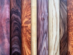 多种颜色木板木材