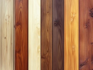 多种颜色木板木材