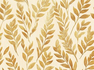 自然枝叶墙纸花纹