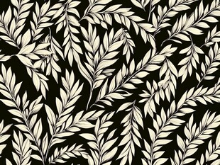 自然枝叶墙纸花纹