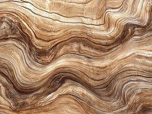 抽象波纹褐色大理石