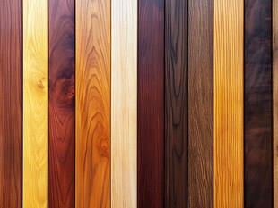 多种颜色木板木材