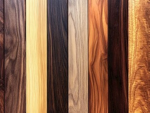 多种颜色木板木材