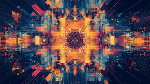 汇聚冲击力背景