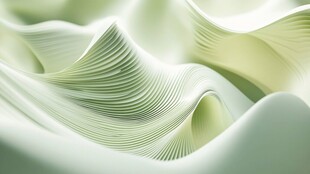 绿色渐变扭曲的