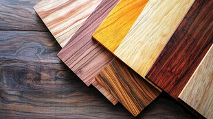 多种颜色木板木材