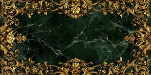墨绿金色背景