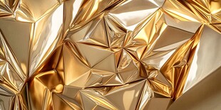 金色立体感背景