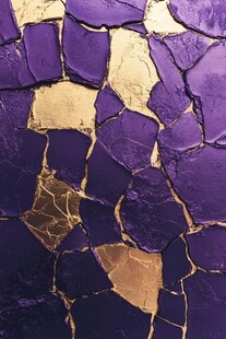黄紫色流纹肌理