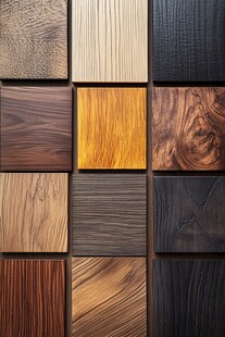 多种颜色木板木材