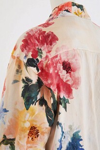 雪纺衬衫数码印花