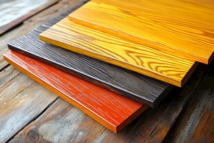 多种颜色木板木材