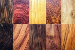 多种颜色木板木材