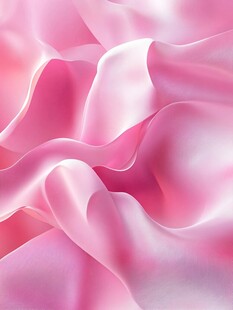 桃红色柔美曲线