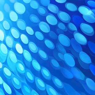 蓝色壁纸光圈光晕