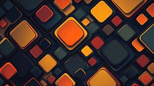 动感模块化创意背景