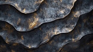 肌理彩色流体背景墙