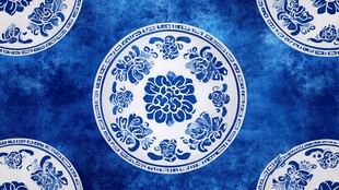 青花瓷背景素材