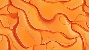 橙色立体感渐变背景图