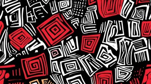 涂鸦风格立体背景