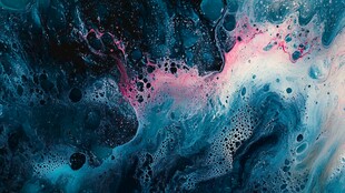 海洋流体画宇宙