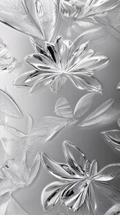 3d立体金属花纹