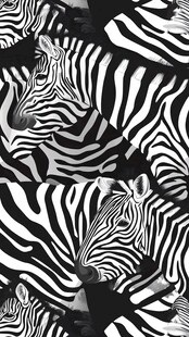 创意斑马皮纹
