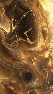 流体大理石金色素材