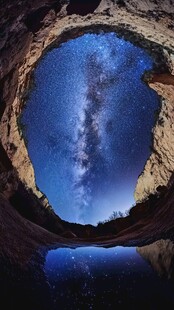 芒崖翡翠湖银河拱桥