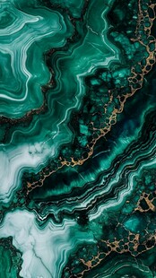 高清绿蓝大理石纹石材